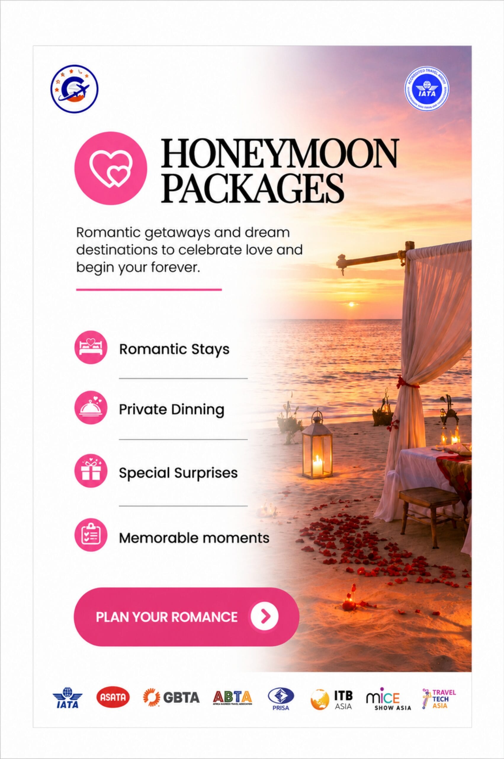 Convaya World Honeymoon Packages